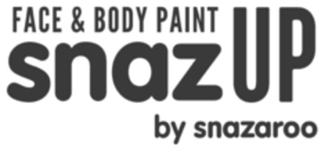 FACE & BODY PAINT SNAZ UP BY SNAZAROO Logo (EUIPO, 23.02.2021)