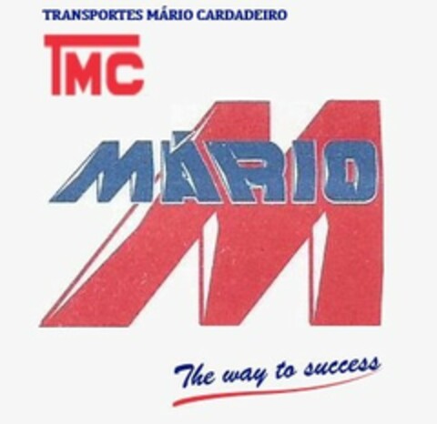 TRANSPORTES MÁRIO CARDADEIRO - TMC MÁRIO - THE WAY TO SUCCESS Logo (EUIPO, 12.08.2021)