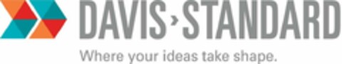 DAVIS-STANDARD Where your ideas take shape Logo (EUIPO, 01/05/2023)