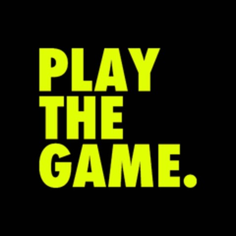 PLAY THE GAME. Logo (EUIPO, 16.05.2023)