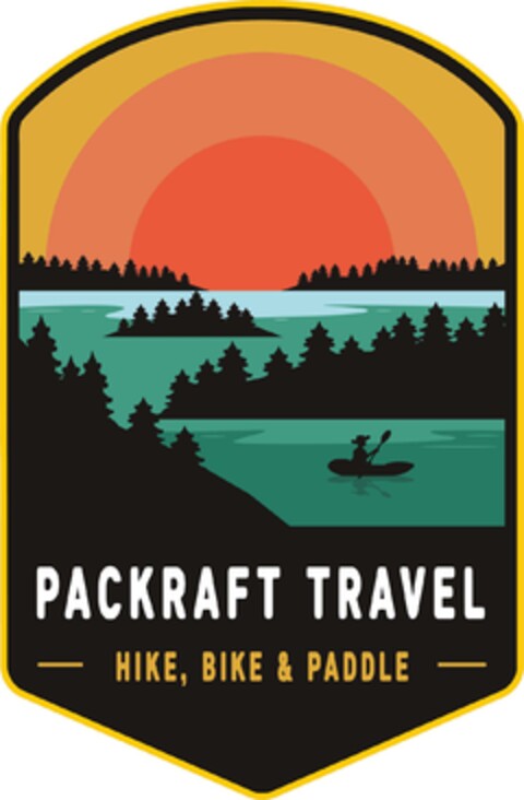 PACKRAFT TRAVEL HIKE , BIKE & PADDLE Logo (EUIPO, 28.06.2023)