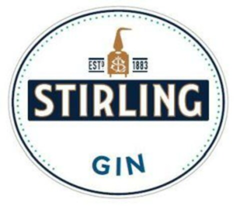 EST 1883 STIRLING GIN Logo (EUIPO, 02/16/2024)