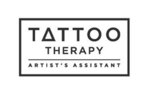 ΤAΤΤΟΟ THERAPY ARTIST'S ASSISTANT Logo (EUIPO, 12.04.2024)