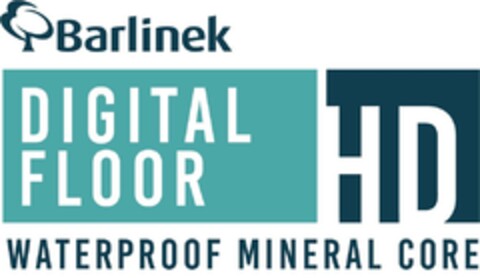 Barlinek DIGITAL FLOOR HD WATERPROOF MINERAL CORE Logo (EUIPO, 09.06.2024)