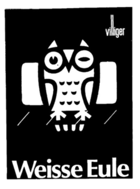 villiger Weisse Eule Logo (EUIPO, 01.04.1996)