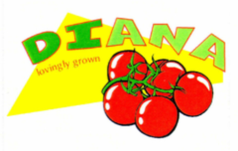 DIANA lovingly grown Logo (EUIPO, 31.10.1997)