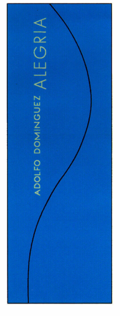 ADOLFO DOMINGUEZ ALEGRIA Logo (EUIPO, 03/24/2000)