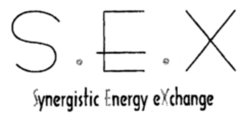 S.E.X Synergistic Energy eXchange Logo (EUIPO, 10.04.2001)
