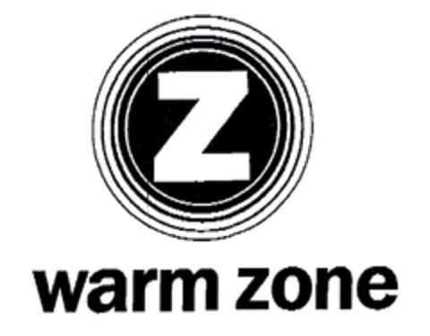 Z warm zone Logo (EUIPO, 14.02.2003)