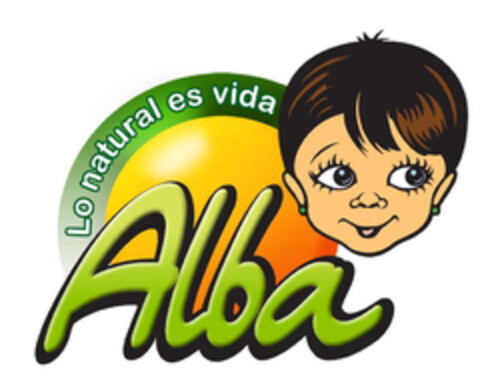 Lo natural es vida ALBA Logo (EUIPO, 02.04.2007)