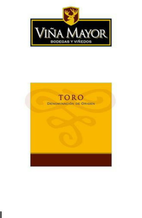 VIÑA MAYOR BODEGAS Y VIÑEDOS TORO DENOMINACION DE ORIGEN Logo (EUIPO, 01.08.2008)