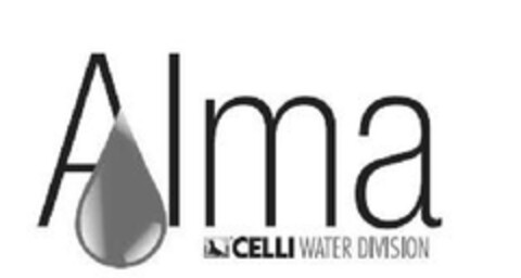 ALMA CELLI WATER DIVISION Logo (EUIPO, 17.05.2010)