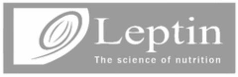 LEPTIN THE SCIENCE OF NUTRITION Logo (EUIPO, 28.07.2011)