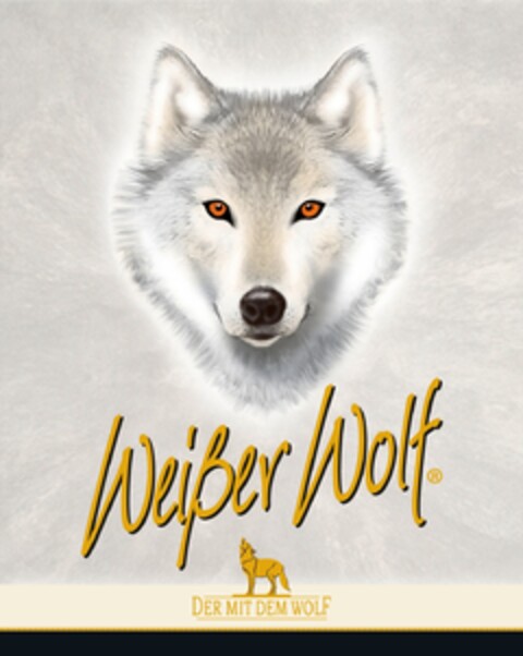 Weißer Wolf DER MIT DEM WOLF Logo (EUIPO, 02/16/2012)