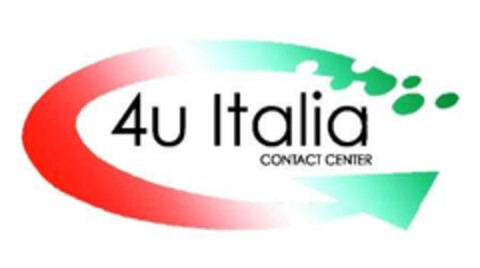 4U ITALIA CONTACT CENTER Logo (EUIPO, 12.05.2014)