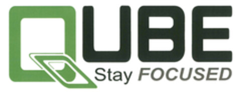 QUBE Stay FOCUSED Logo (EUIPO, 11/13/2014)