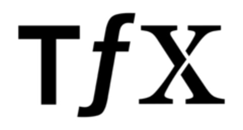 TfX Logo (EUIPO, 02/10/2015)