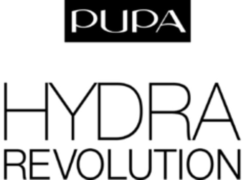 PUPA HYDRA REVOLUTION Logo (EUIPO, 30.06.2016)