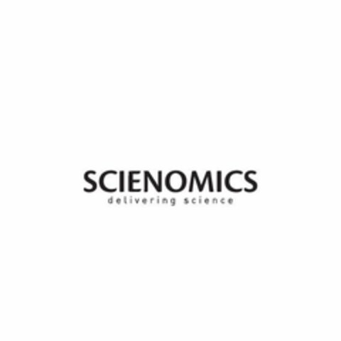 SCIENOMICS delivering science Logo (EUIPO, 01/20/2017)