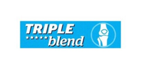 TRIPLE blend Logo (EUIPO, 03/06/2017)