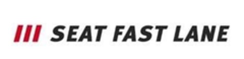 SEAT FAST LANE Logo (EUIPO, 17.05.2017)