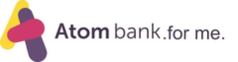 Atom bank. for me Logo (EUIPO, 21.08.2018)