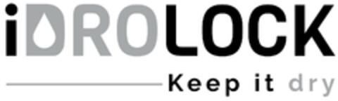 iDROLOCK Keep it dry Logo (EUIPO, 28.10.2019)