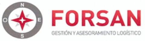 FORSAN GESTION Y ASESORAMIENTO LOGISTICO Logo (EUIPO, 27.07.2020)