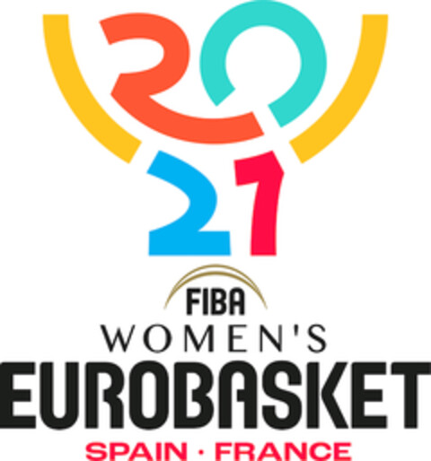 2021 FIBA WOMEN'S EUROBASKET SPAIN FRANCE Logo (EUIPO, 29.04.2020)