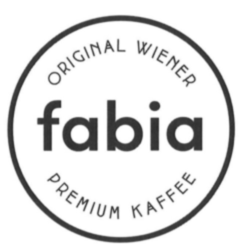 Fabia - Original Wiener Premium Kaffee Logo (EUIPO, 15.07.2020)
