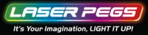 LASER PEGS IT'S YOUR IMAGINATION, LIGHT IT UP! Logo (EUIPO, 08.03.2021)