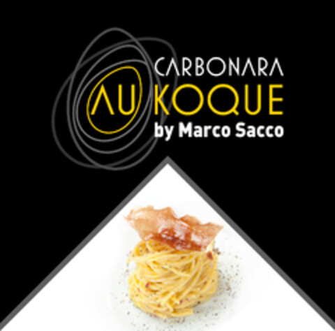 CARBONARA AU KOQUE BY MARCO SACCO Logo (EUIPO, 11.05.2021)