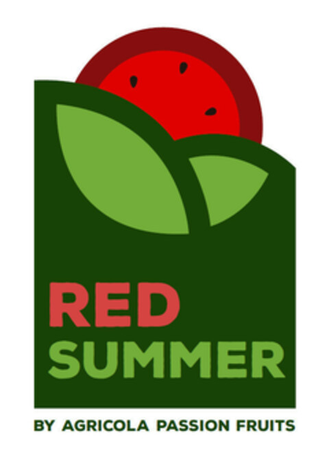 RED SUMMER BY AGRICOLA PASSION FRUITS Logo (EUIPO, 11/08/2021)