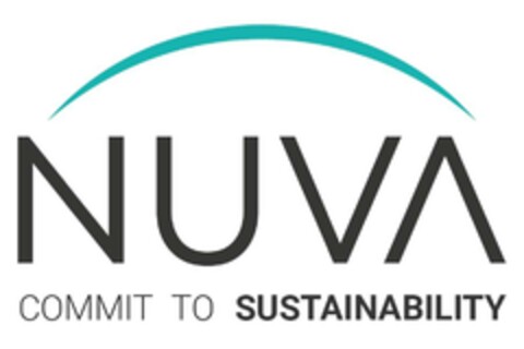 NUVA COMMIT TO SUSTAINABILITY Logo (EUIPO, 02/18/2022)