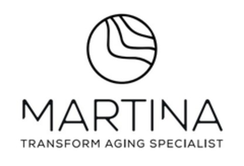 MARTINA TRANSFORM AGING SPECIALIST Logo (EUIPO, 07.07.2022)