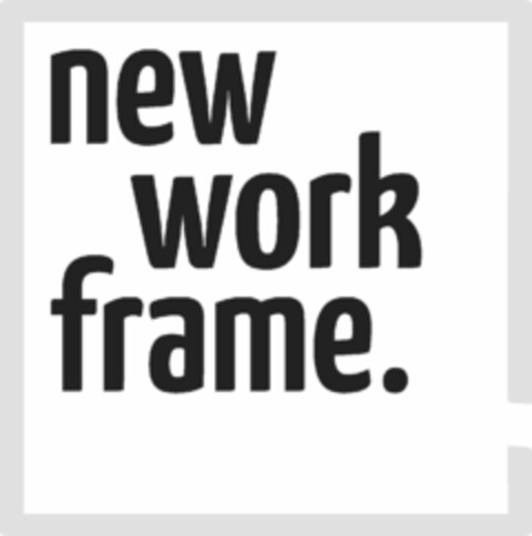 new work frame. Logo (EUIPO, 08/08/2022)