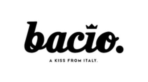 bacio. A KISS FROM ITALY. Logo (EUIPO, 23.10.2023)