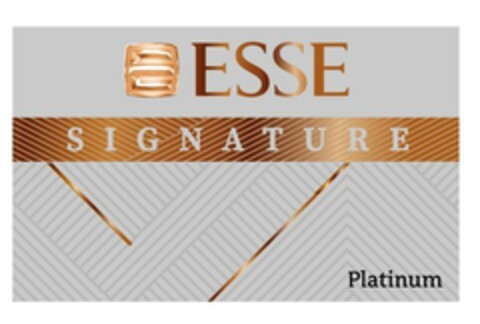 ESSE SIGNATURE Platinum Logo (EUIPO, 01/26/2024)