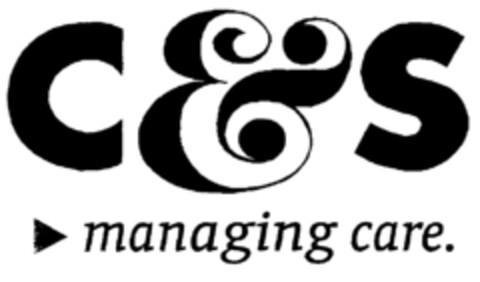 C&S managing care. Logo (EUIPO, 05/15/2000)