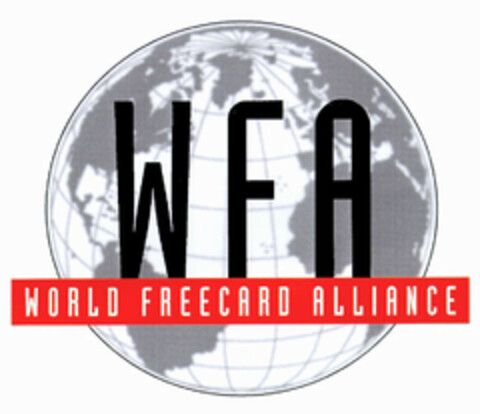 WFA WORLD FREECARD ALLIANCE Logo (EUIPO, 24.05.2000)