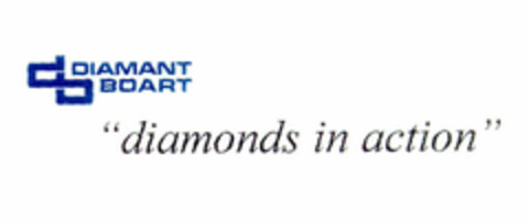 DIAMANT BOART
diamonds in action Logo (EUIPO, 12.06.2000)