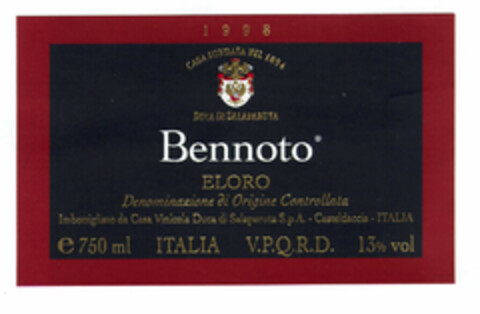 Bennoto ELORO Logo (EUIPO, 20.10.2000)