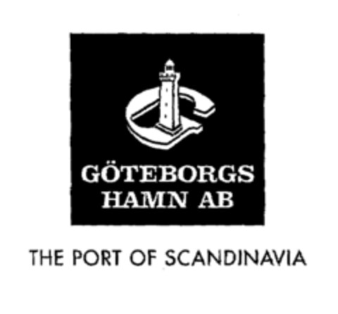 GÖTEBORGS HAMN AB THE PORT OF SCANDINAVIA Logo (EUIPO, 12.03.2002)