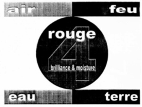 air feu rouge brilliance & moisture eau terre Logo (EUIPO, 08/23/2002)