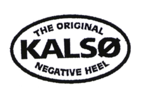 THE ORIGINAL KALSØ NEGATIVE HEEL Logo (EUIPO, 29.10.2003)