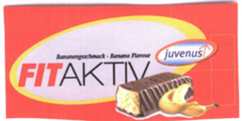 FITAKTIV Bananengeschmack · Banana Flavour juvenus Logo (EUIPO, 21.01.2004)