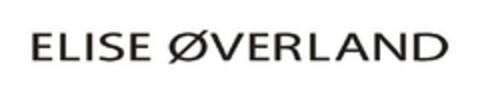 ELISE ØVERLAND Logo (EUIPO, 06/07/2006)