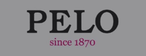 PELO since 1870 Logo (EUIPO, 06.07.2006)