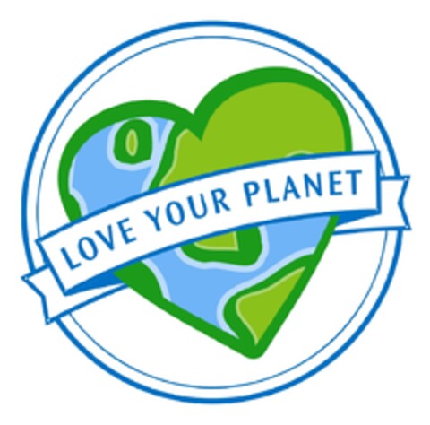 LOVE YOUR PLANET Logo (EUIPO, 14.09.2009)
