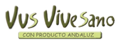 VVS VIVE SANO CON PRODUCTO ANDALUZ Logo (EUIPO, 05/20/2010)